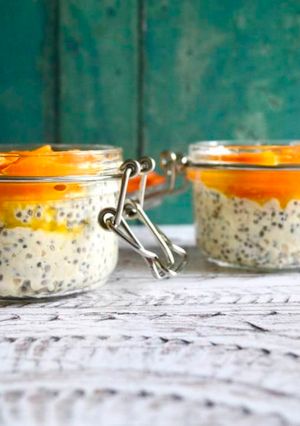 A picture of Coconut Yoghurt Chia Seed Pudding.