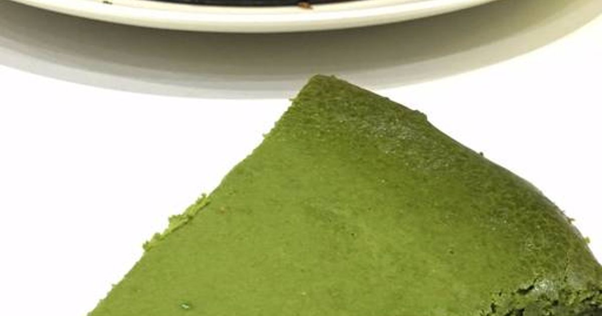 Baked Matcha Cheesecake Recipe by The Matcha House Europe - Cookpad