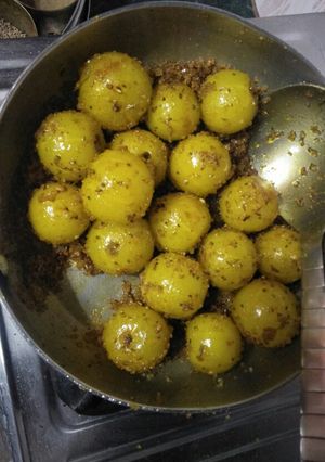 A picture of Amla achar.