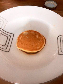 Hình của món Pancake khoai lang 🍠 yến mạch và hạt lanh.