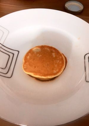 Hình của món Pancake khoai lang 🍠 yến mạch và hạt lanh.