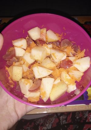 Foto resep Fruit Salad with Lemon Dressing
