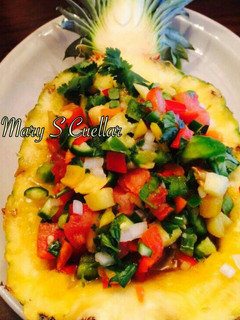 Una foto de Pico de Gallo de Piña 🍍🍍