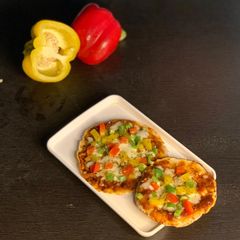 A picture of Bhakrizza, Pizza base using sorghum flour bhakri.