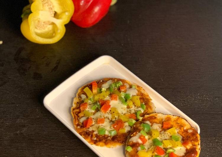 Recipe of Speedy Bhakrizza, Pizza base using sorghum flour bhakri