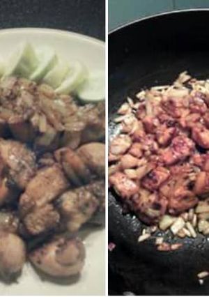 รูปของ ไก่ผัดผงกะหรี่