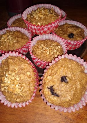 Una foto de Muffins de banana
