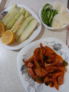 عکسی از دستور سوسیس بندری