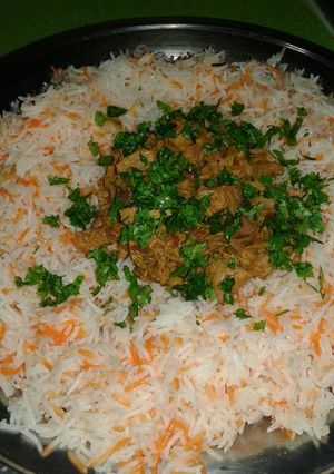 صورة لوصفة رز وتونة