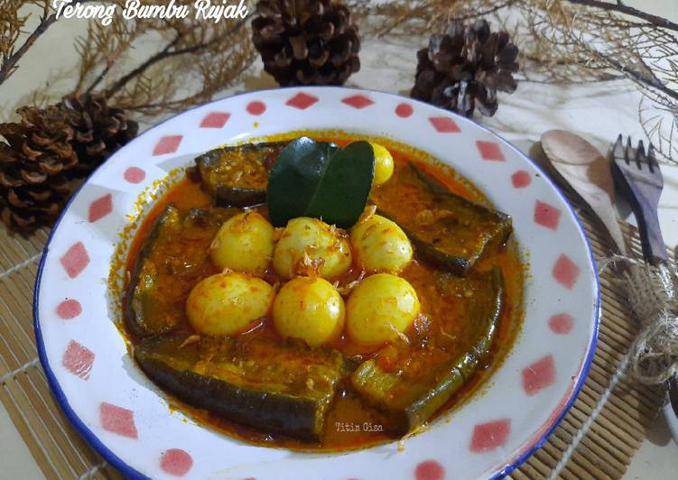 Resep Terong Bumbu Rujak 🍆 yang Lezat Sekali