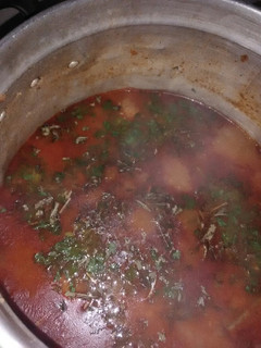 صورة لوصفة شوربة مرمز