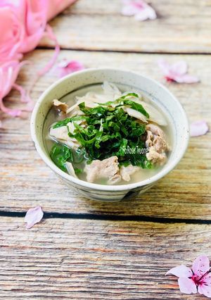 Hình của món Canh Mít Non Nấu Thịt Nạc Heo.