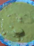 Puré de verduras con garbanzos