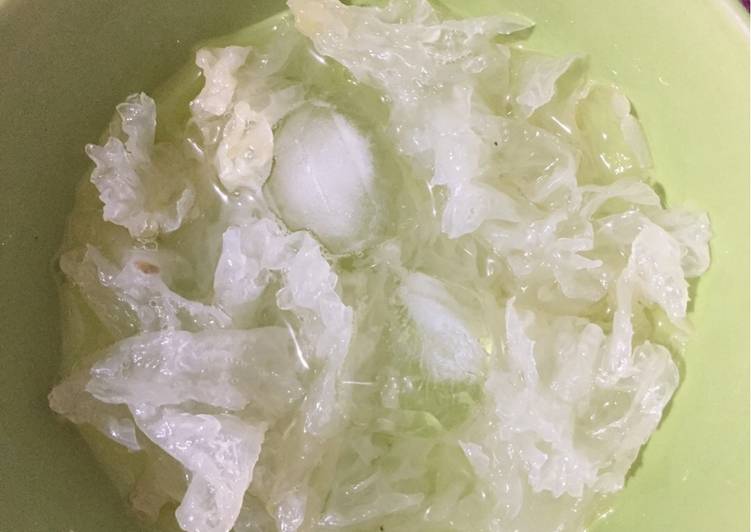 Jamur Putih Kuah Gula