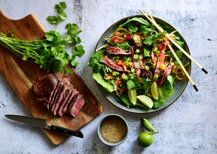 Recipe of Quick Beef Spring Salad