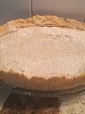 Tarta de ricota y dulce de leche