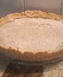 Tarta de ricota y dulce de leche