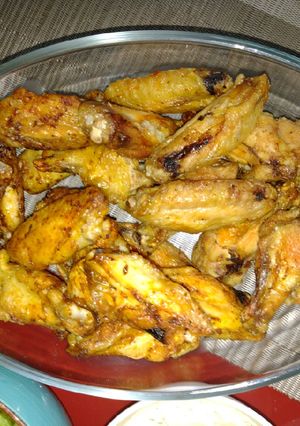 Una foto de Alitas en air fryer