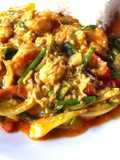 กุ้งผัดผงกะหรี่