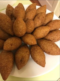 صورة لوصفة الكبة المقلية عطريقتي