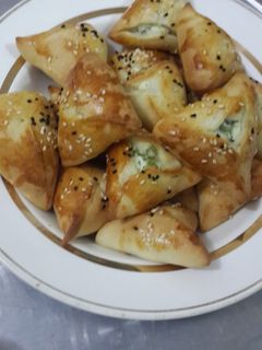 صورة لوصفة فطائر بالجبن