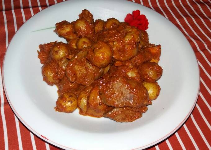 Yuk intip, Resep bikin 16. Rendang Hati Ampela dijamin lezat