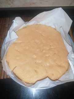 صورة لوصفة الكيكة الاسفنجية