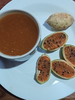 Una foto de Mermelada de tumbo o curuba