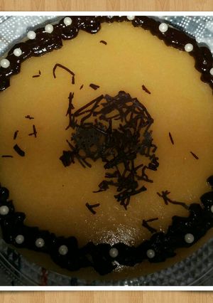 Foto principal de Mousse de queso y cobertura de mango