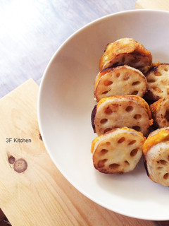 3F Kitchen - 南瓜蓮藕煎餅 (全素) 的食譜成品照片