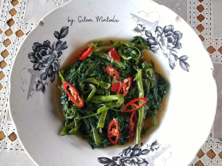 Langkah Mudah untuk Membikin Resep Cah Kangkung Saos Tiram yang Enak Banget Anti Ribet, Mantap