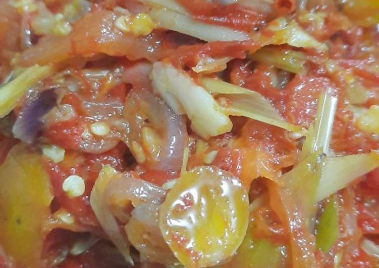 Resep Sambal Sereh Anti Gagal