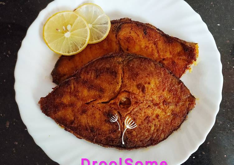 Easiest Way to Prepare Super Quick Homemade Seer fish fry