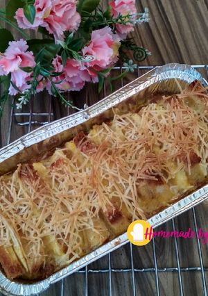 Foto resep Banana Bread Pudding