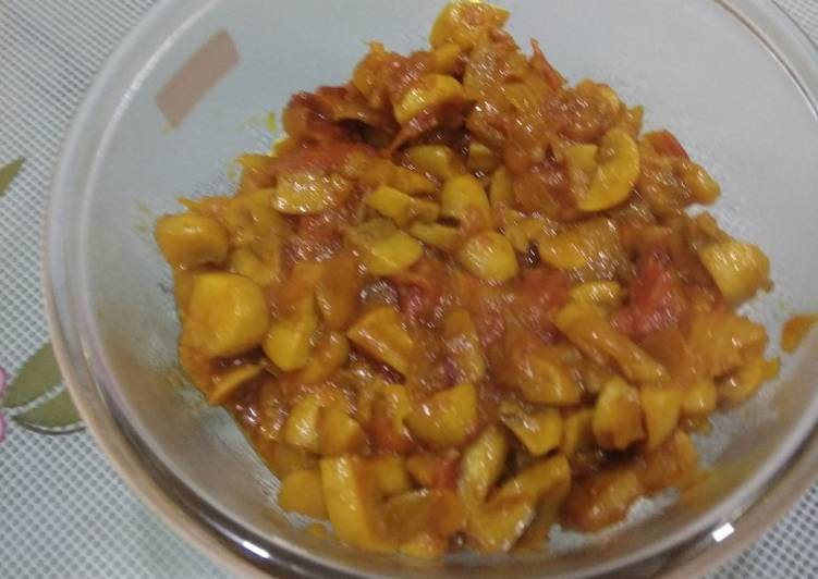 Mushroom ki sabji