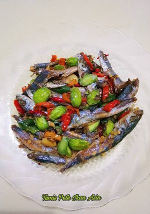 Foto resep Tumis pete ikan asin
