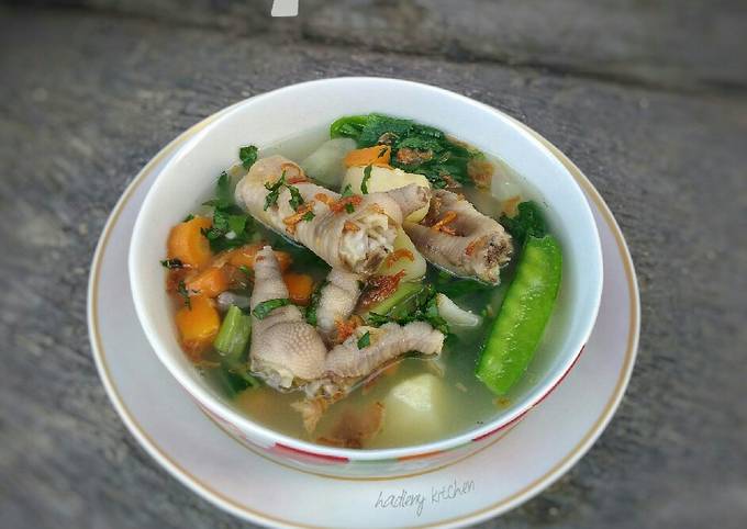 Sup Ceker & Sayuran