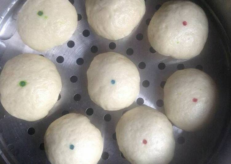 Bakpao isi cokelat/keju (mudah&amp;empuk)