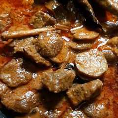 รูปของ Rendang Jengkol dan Daging Sapi