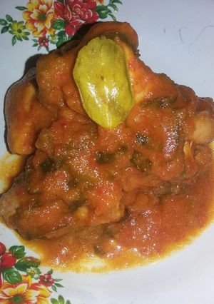 Foto resep Ayam bumbu merah