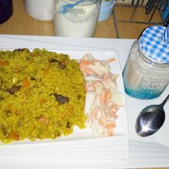 A picture of Jallof Rice.