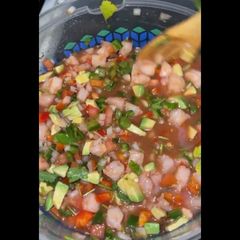 A picture of Ceviche.