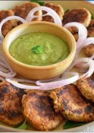 A picture of Daal ke kabab.