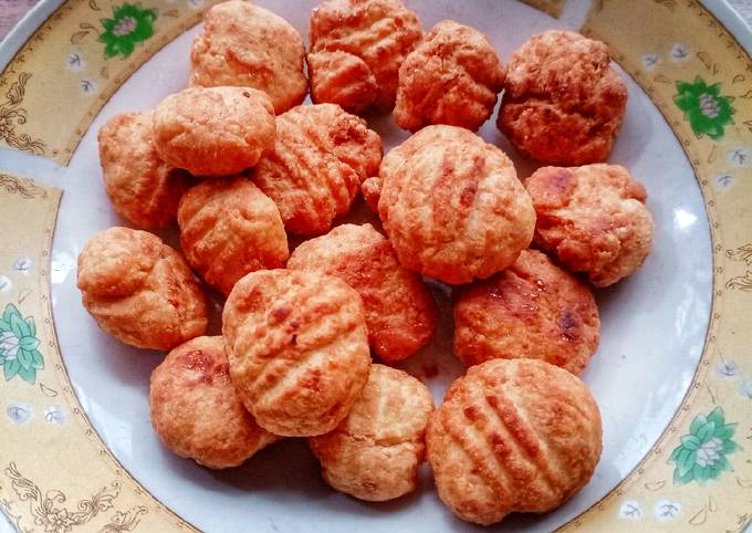 Langkah Mudah untuk Menyiapkan Snack: Cookies Goreng (13 month+) Anti Gagal