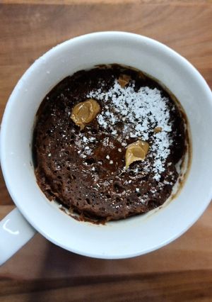 A picture of Chocolate mug cake.