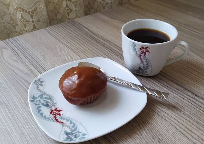 Финиковые кексы с карамелью