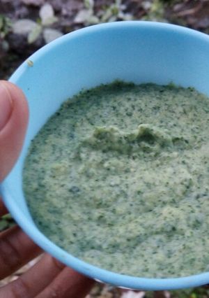 Foto resep MPASI 6m+ Jagung Bayam Tempe