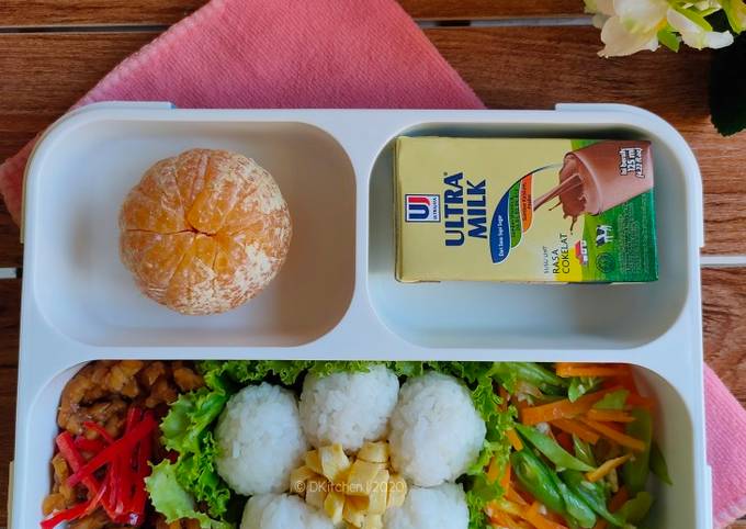 Bagaimana Membuat Bento Simple dan Ekonomis (4) - Nasi yang Enak Banget