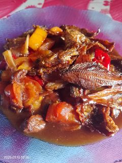 Foto resep Ikan Asin Tumis Tomat