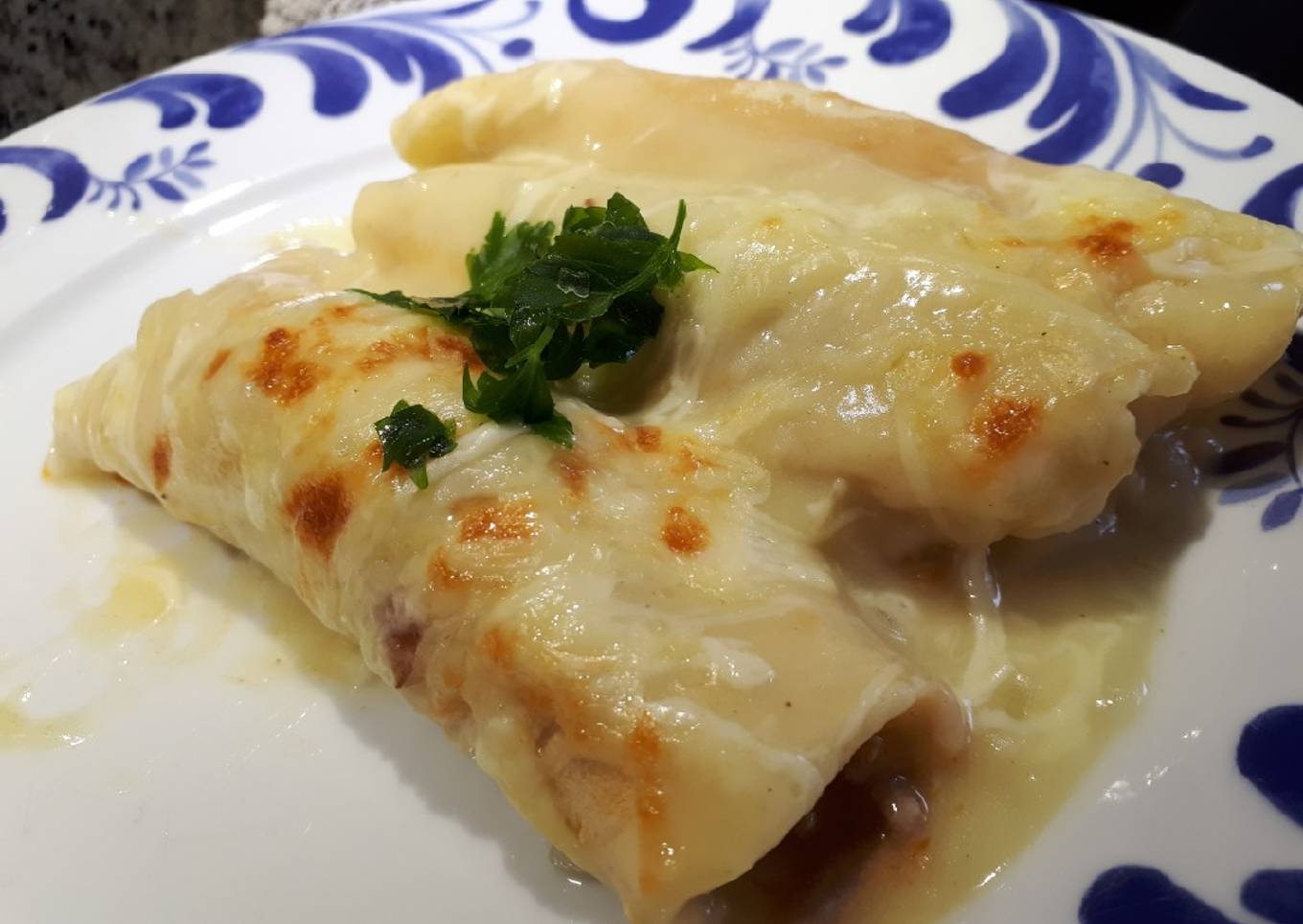 Canelones de carne